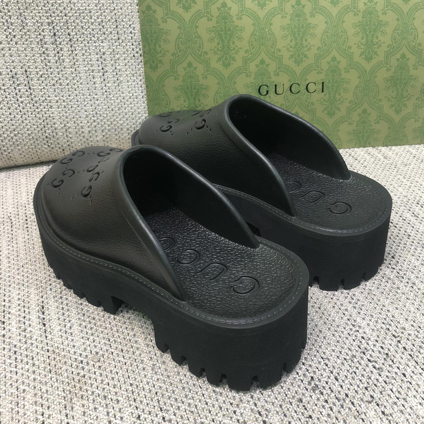 Gucci GG Slip-On Sandal - DopestKickz