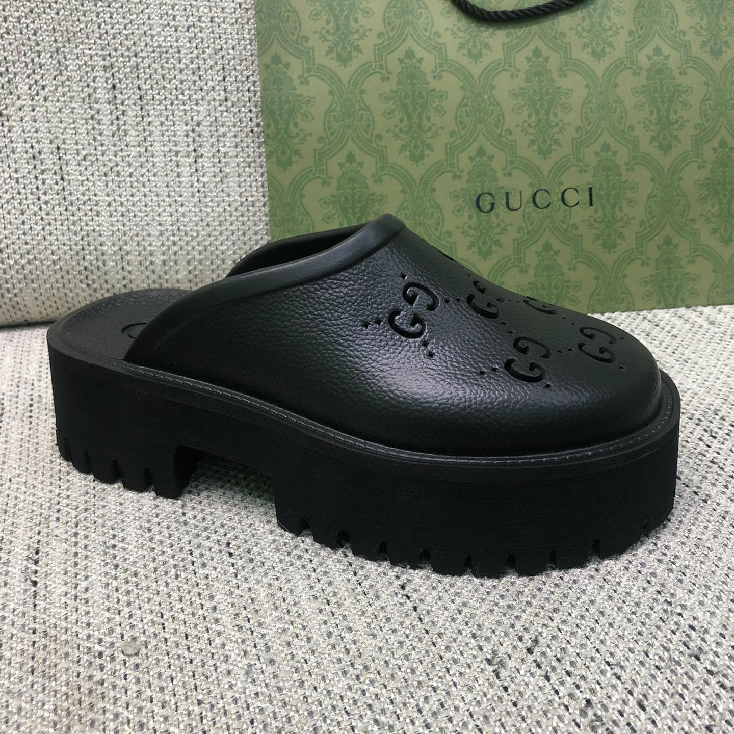 Gucci GG Slip-On Sandal - DopestKickz