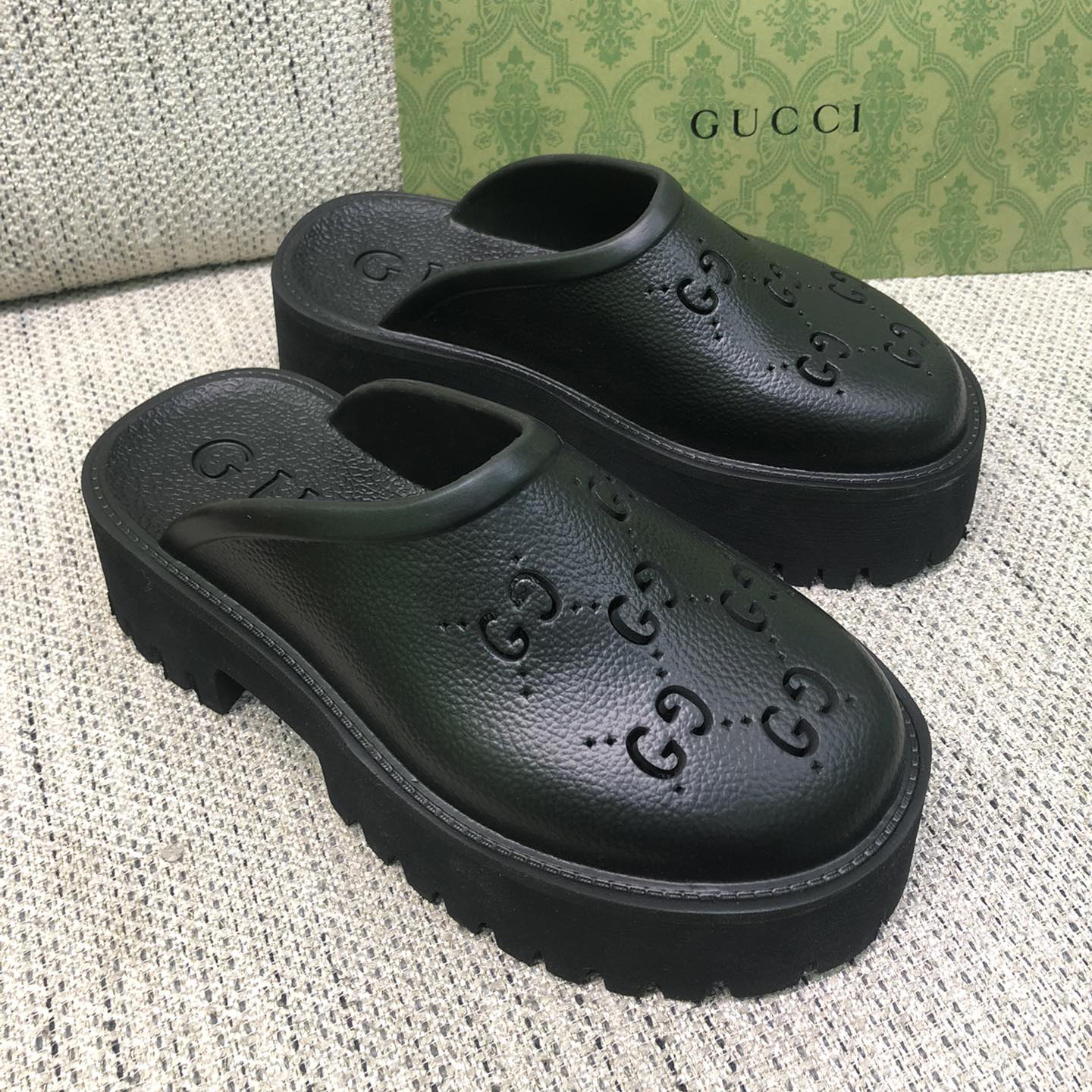 Gucci GG Slip-On Sandal - DopestKickz