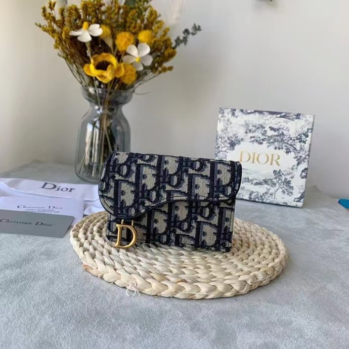 Dior Compact Wallet(10.5-7CM) - DopestKickz