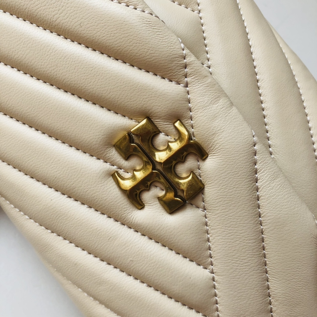 ToryBurch Kira Chevron Convertible Shoulder Bag(22.5-15-8cm)  TB316S90452 - DopestKickz