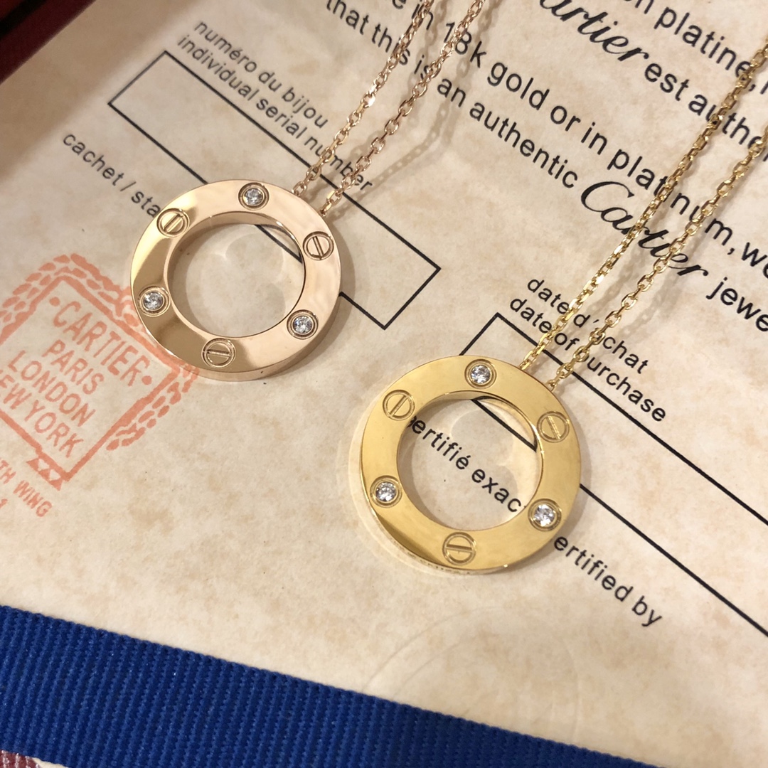 Cartier Love Necklace - DopestKickz