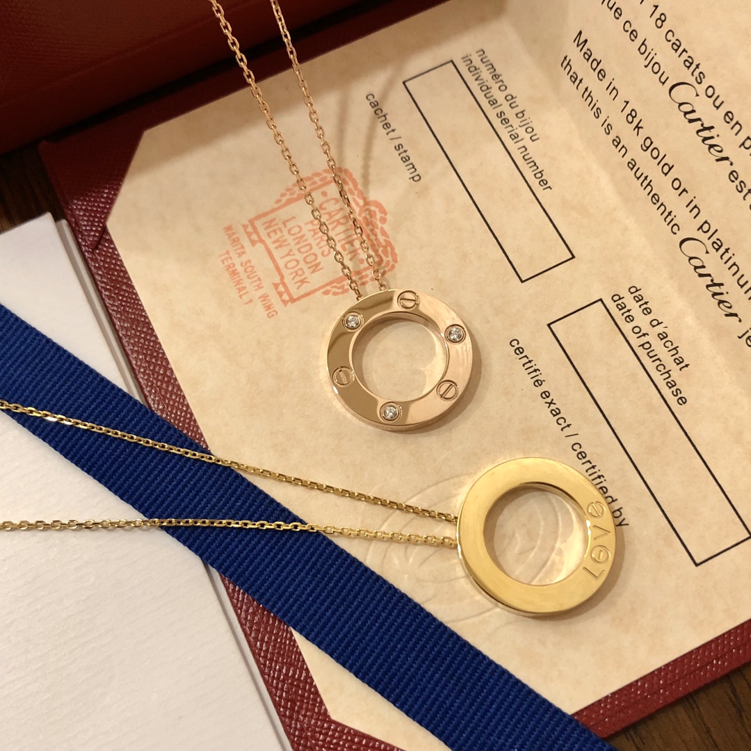 Cartier Love Necklace - DopestKickz