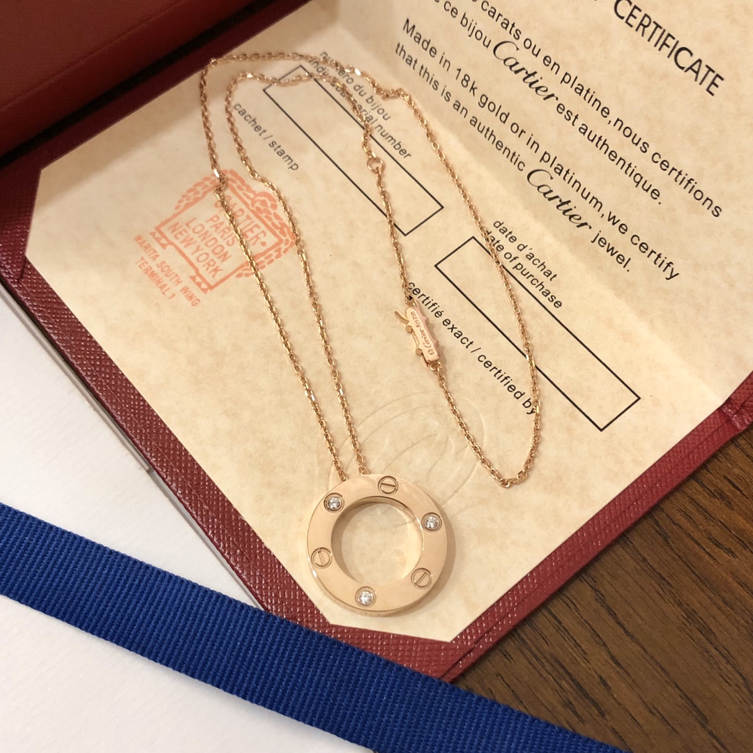 Cartier Love Necklace - DopestKickz
