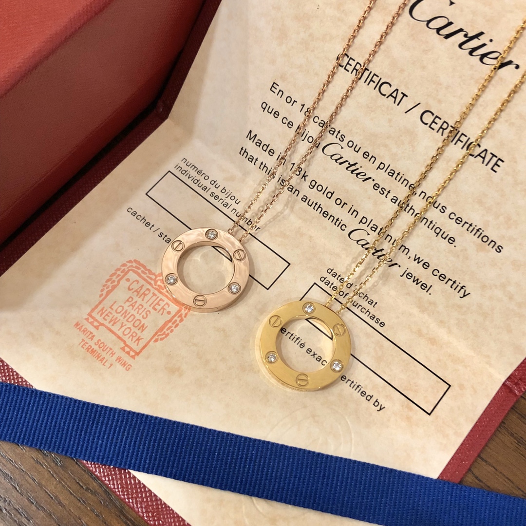 Cartier Love Necklace - DopestKickz