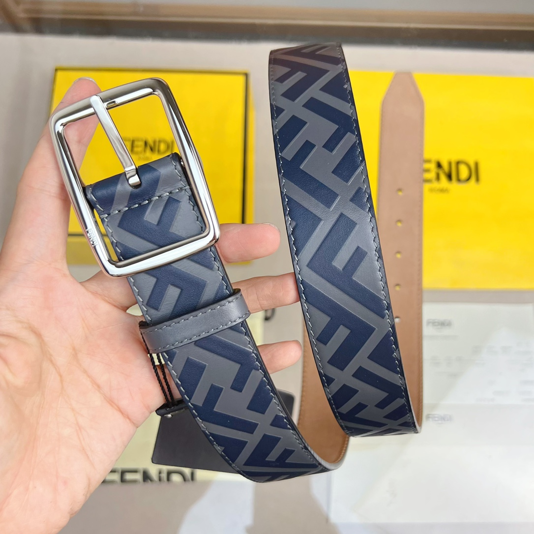 Fendi Leather Belt  - DopestKickz