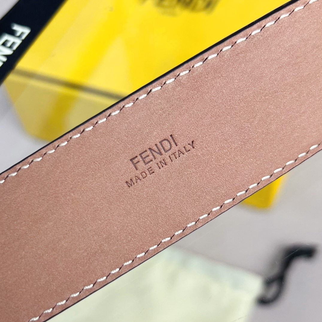 Fendi Leather Belt  - DopestKickz