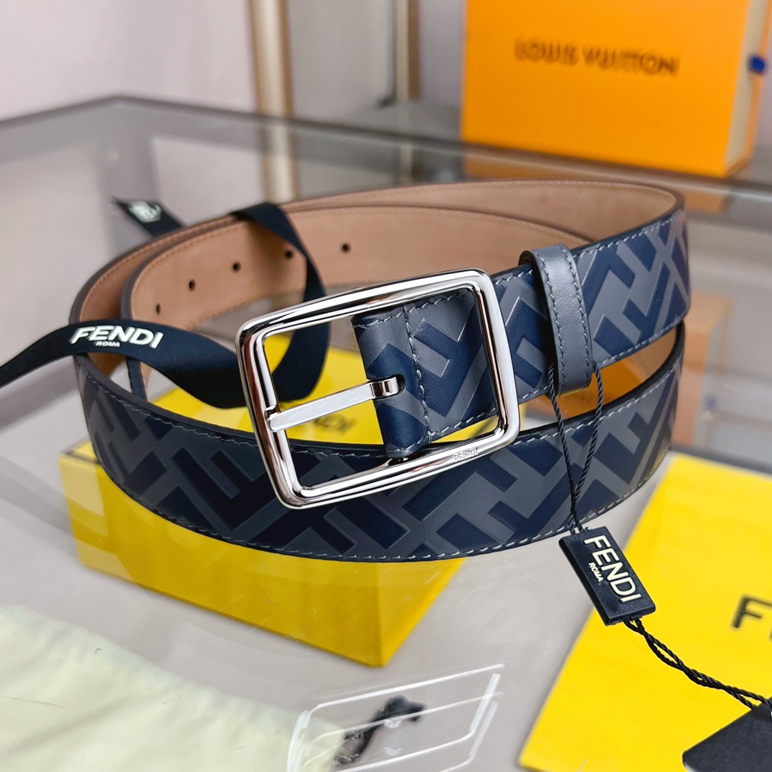 Fendi Leather Belt  - DopestKickz