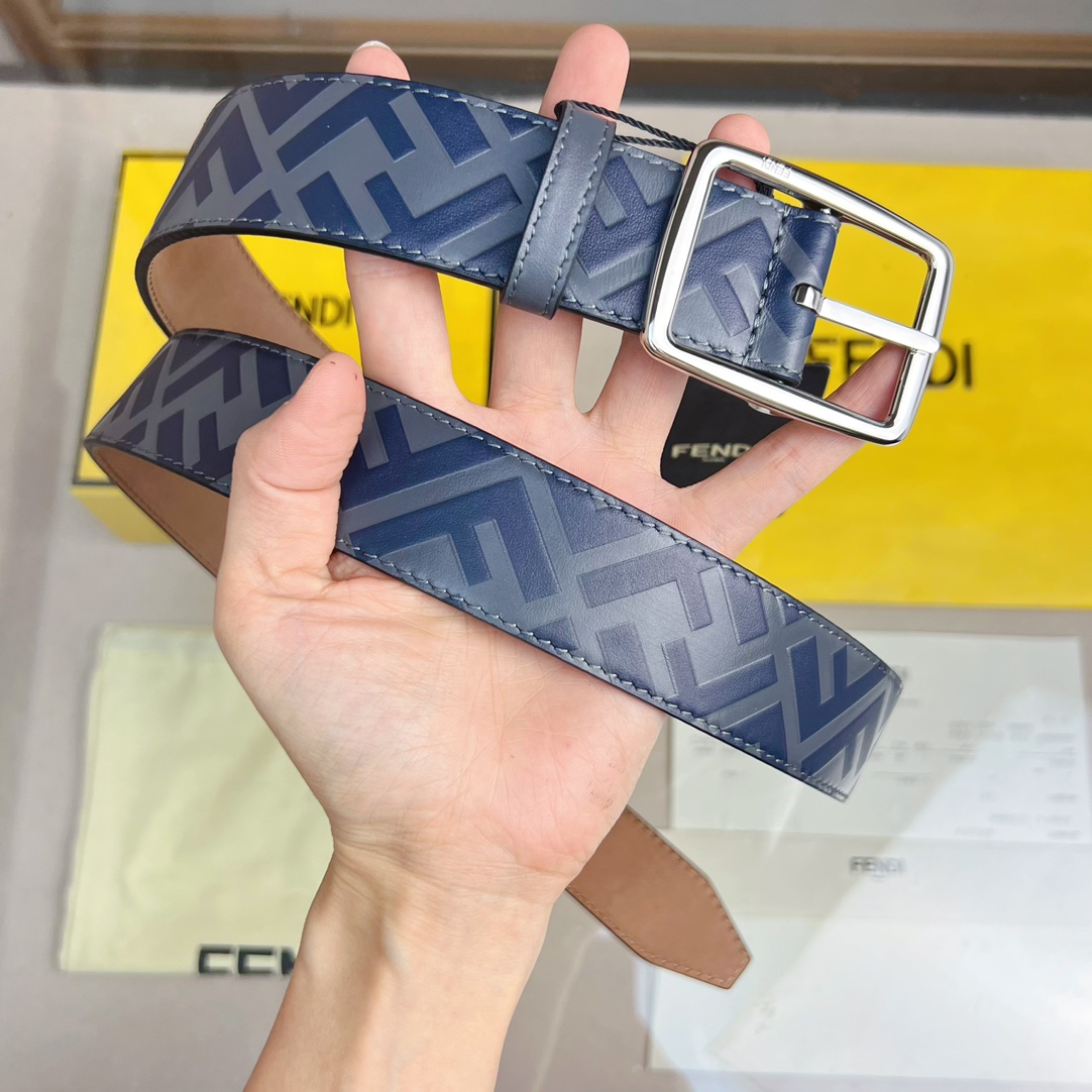 Fendi Leather Belt  - DopestKickz