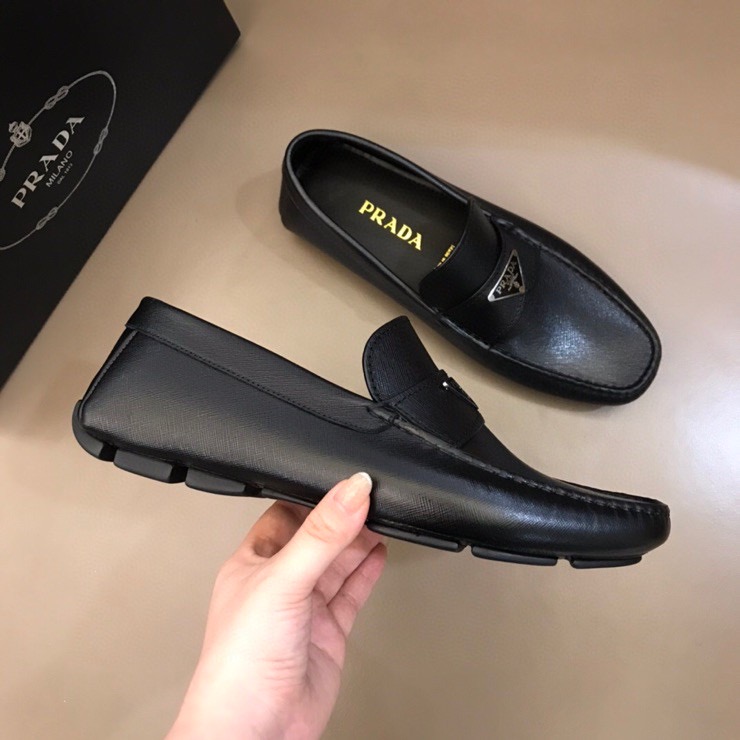Prada Logo Loafers(Upon UK Size) - DopestKickz