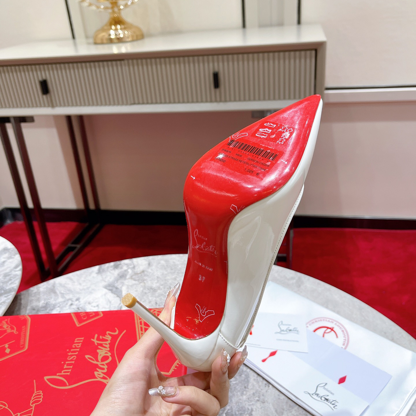 Christian Louboutin Sporty Kate Pump  85mm - DopestKickz