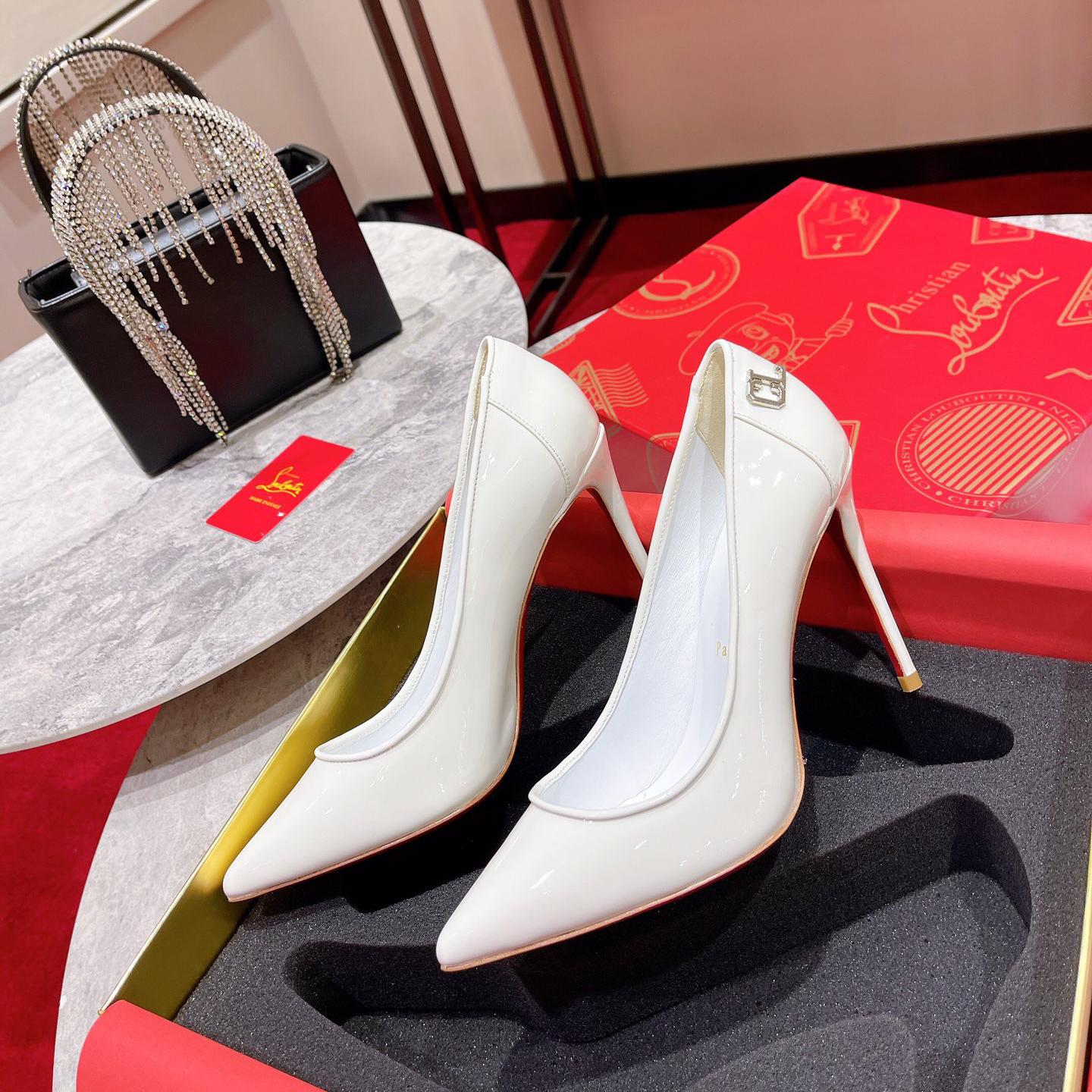 Christian Louboutin Sporty Kate Pump  85mm - DopestKickz