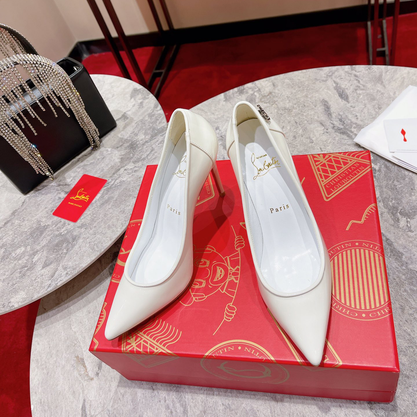 Christian Louboutin Sporty Kate Pump  85mm - DopestKickz