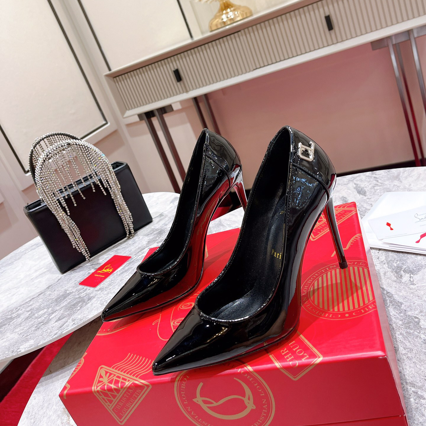 Christian Louboutin Sporty Kate Pump  85mm - DopestKickz