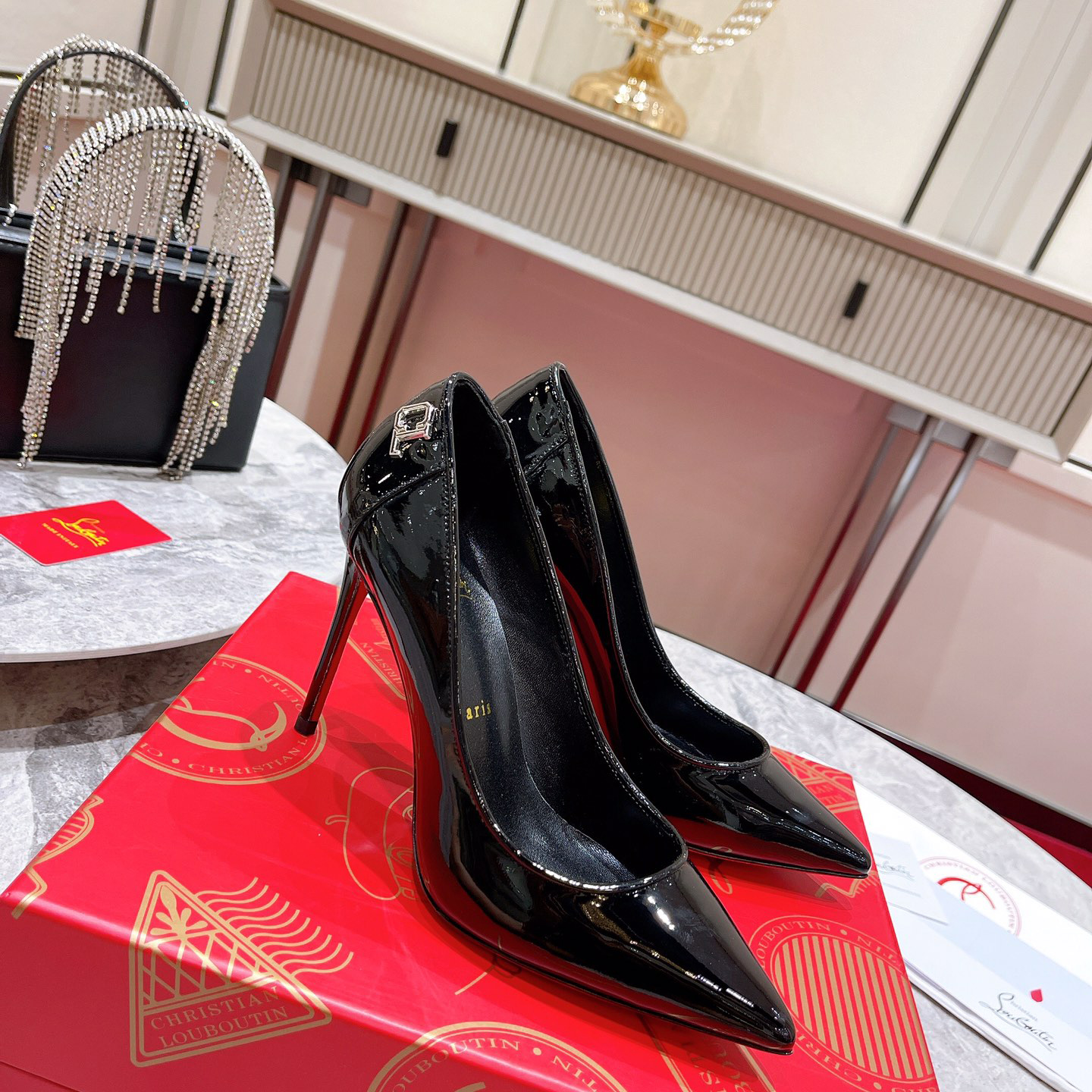 Christian Louboutin Sporty Kate Pump  85mm - DopestKickz