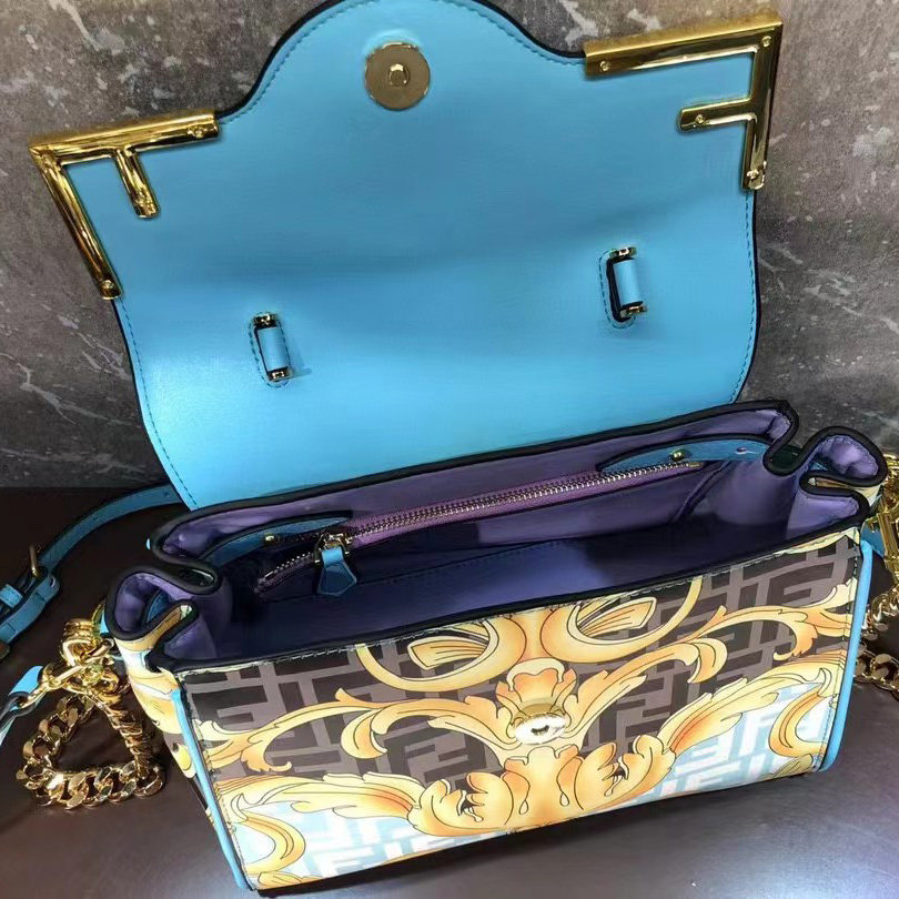 Versace Fendace La Medusa Medium Handbag(25-22-15cm) - DopestKickz
