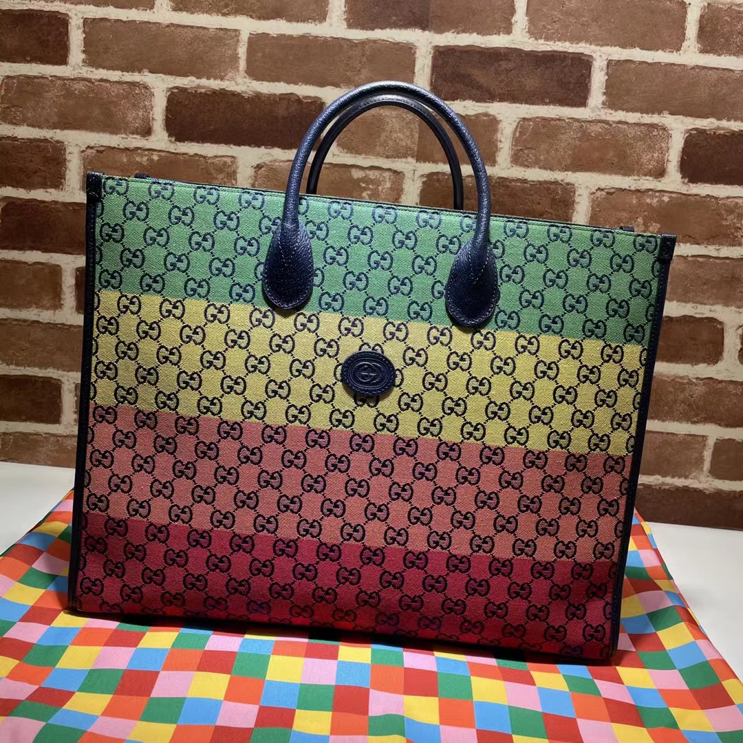 Gucci GG Medium Tote(43-43-18cm) - DopestKickz