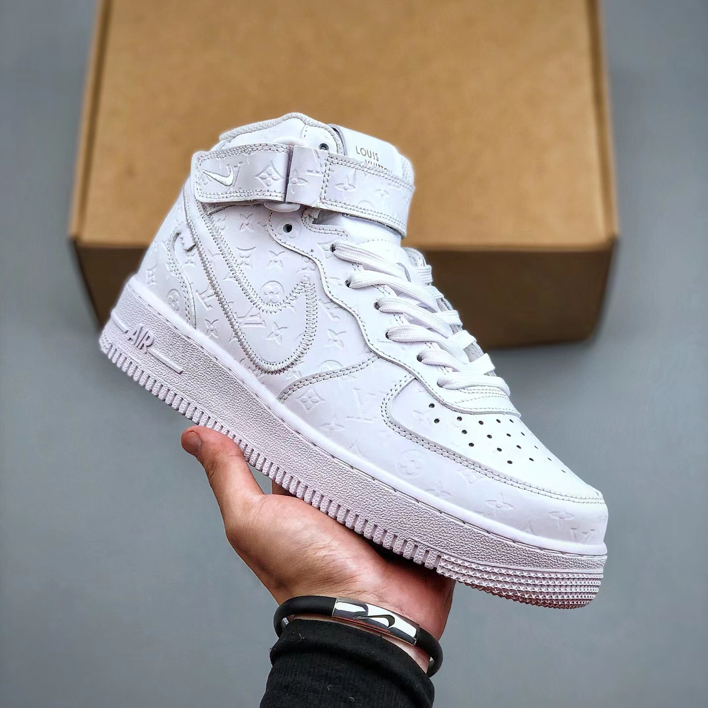 Louis Vuitton X Nike Air Force 1 Sneaker - DopestKickz
