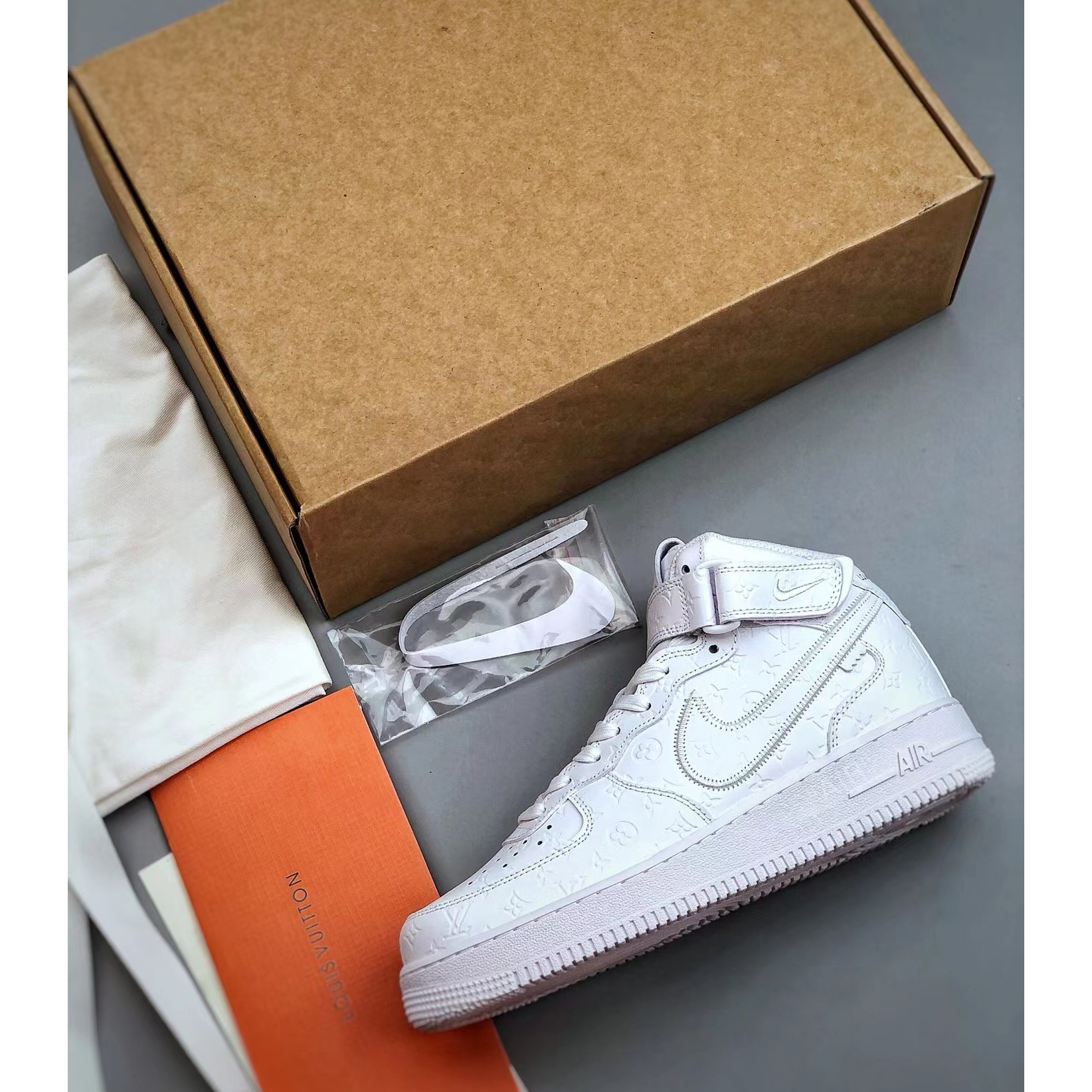 Louis Vuitton X Nike Air Force 1 Sneaker - DopestKickz