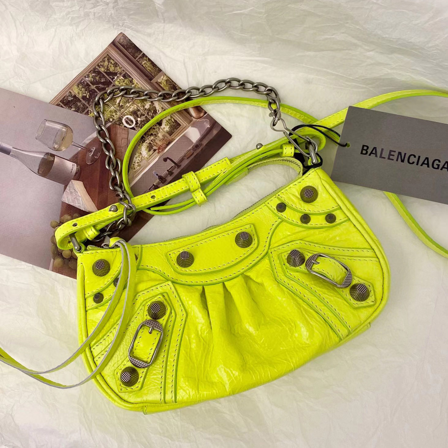 Balenciaga Le Cagole Shoulder Bag(21-13-4cm) - DopestKickz