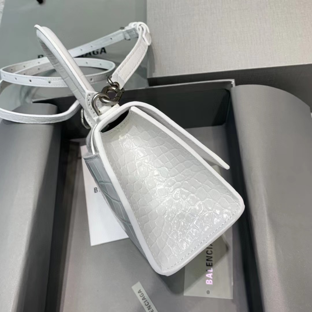Balenciaga Hourglass Top Handle Bag (19-21-8CM) - DopestKickz