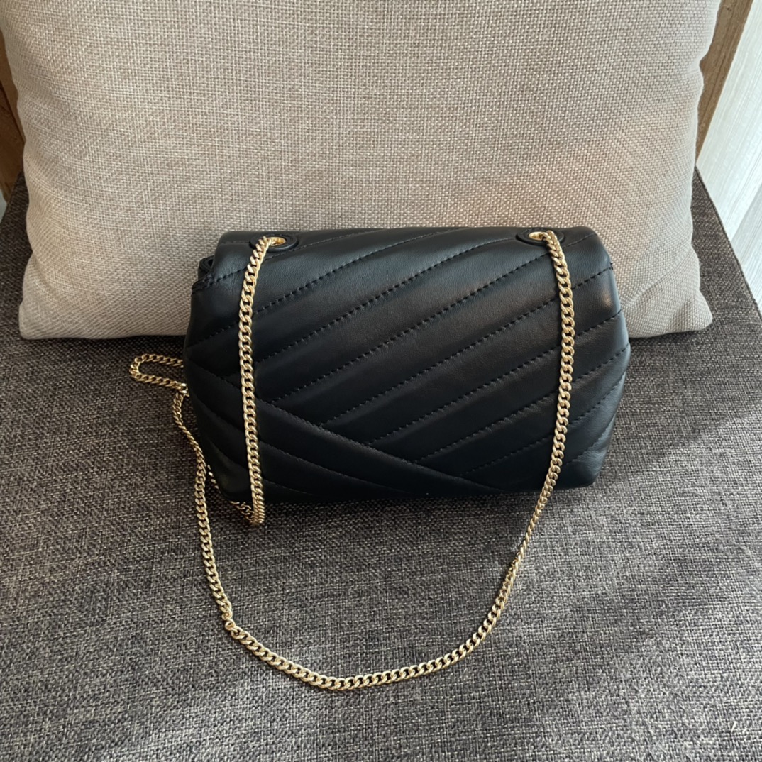 ToryBurch Kira Chevron Convertible Shoulder Bag(18-12.5-5.5cm)  TB316M - DopestKickz