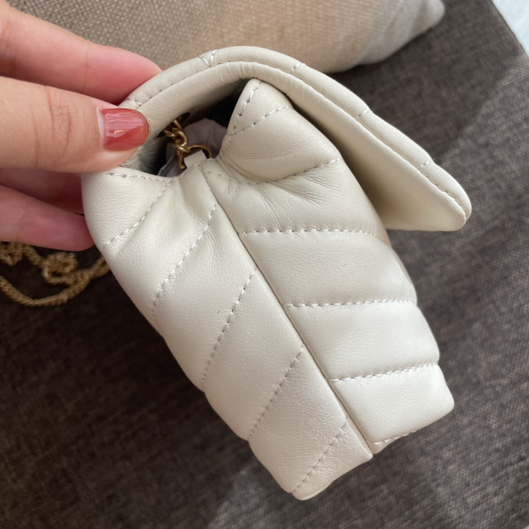 ToryBurch Kira Chevron Convertible Shoulder Bag(18-12.5-5.5cm)  TB316M - DopestKickz