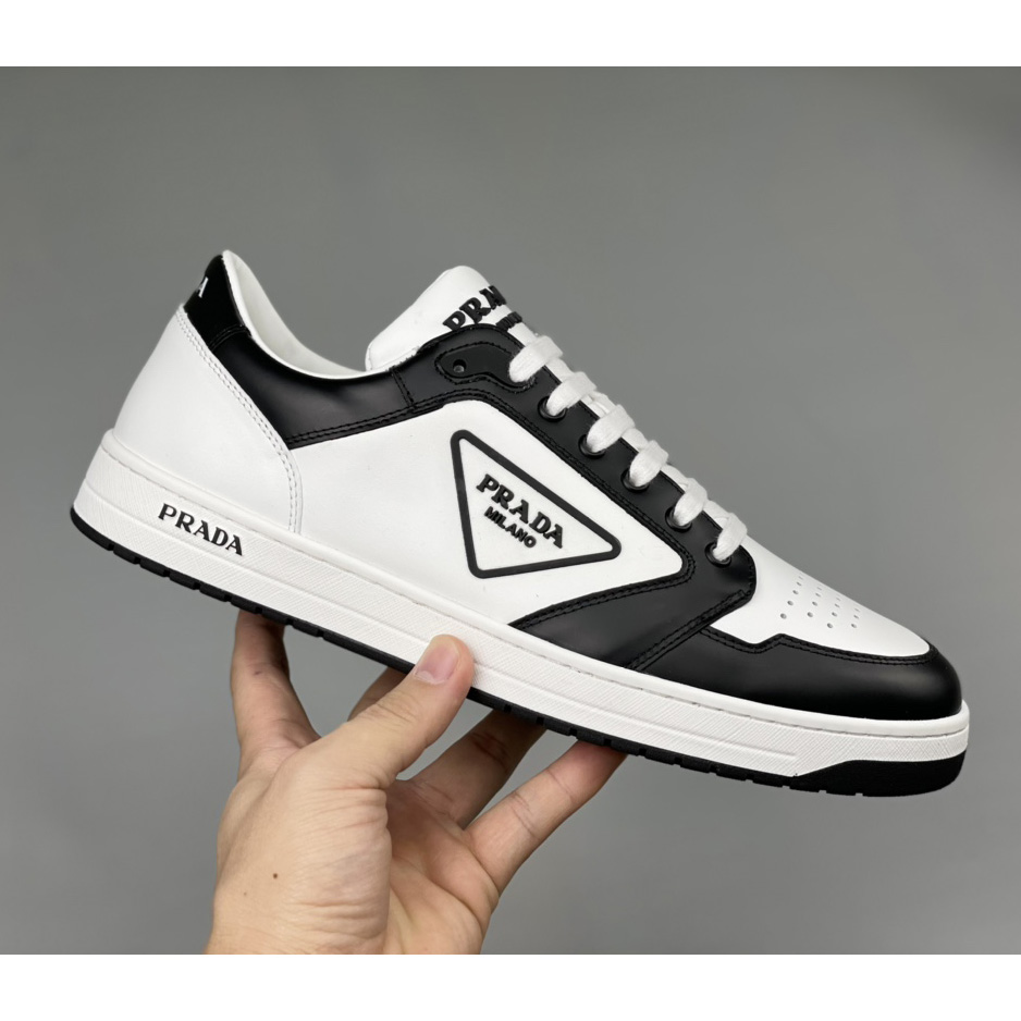 Prada District Leather Sneakers（Upon uk Size） - DopestKickz