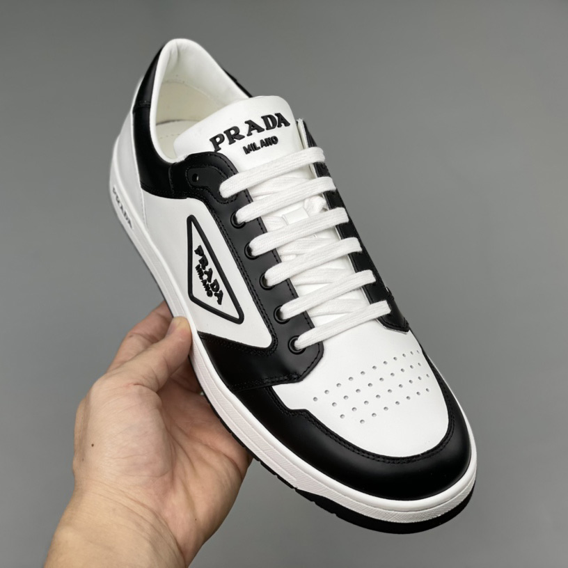 Prada District Leather Sneakers（Upon uk Size） - DopestKickz