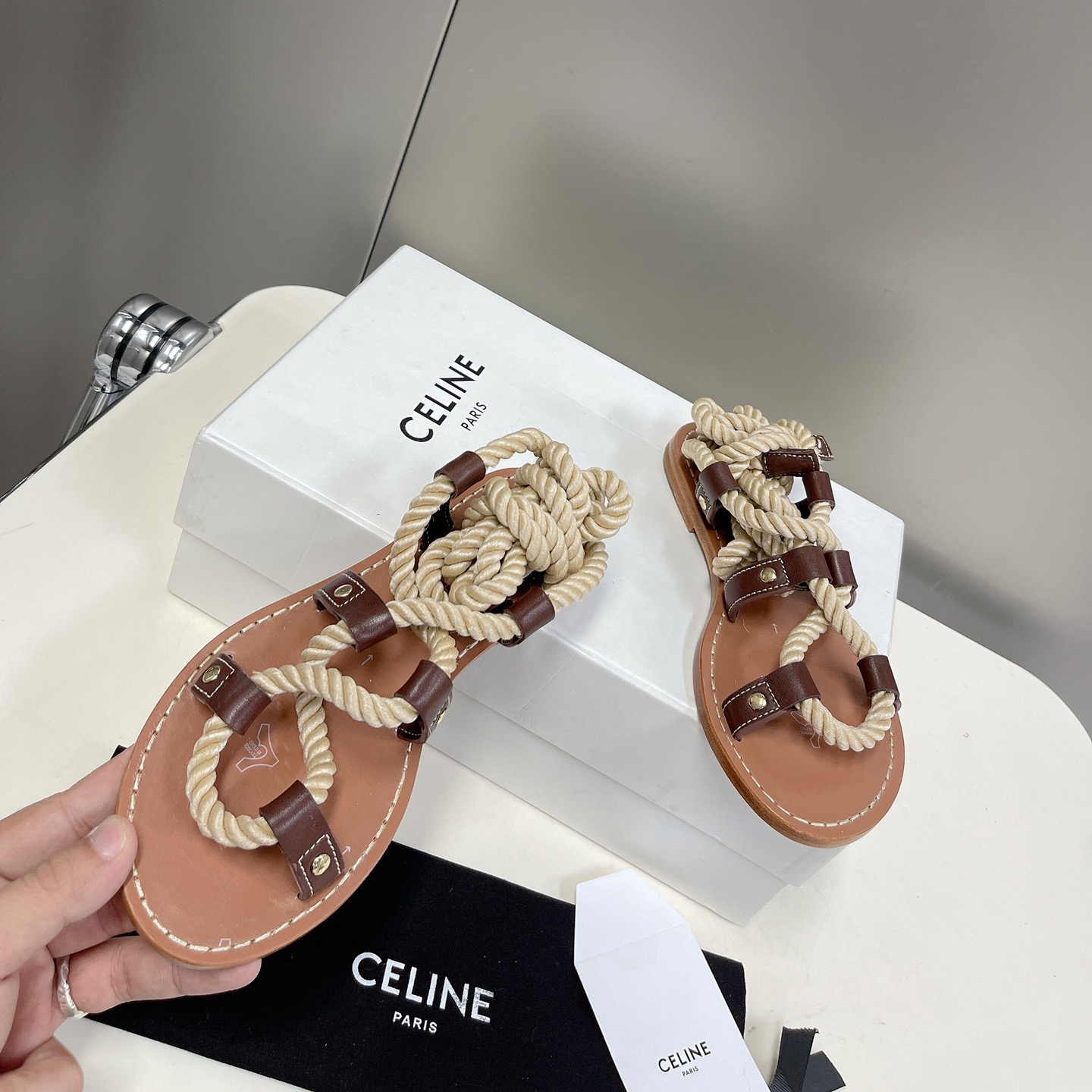 Celine Taillat Triomphe Sandal  - DopestKickz