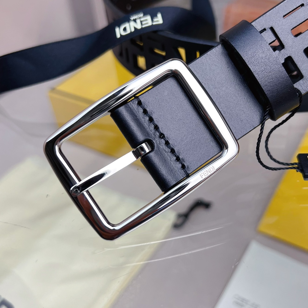 Fendi Leather Belt  - DopestKickz