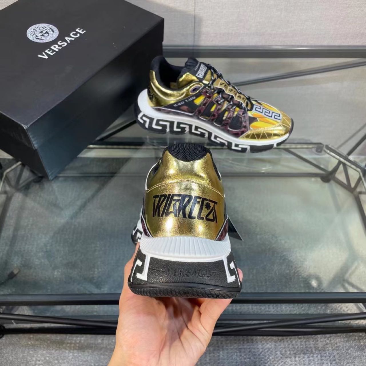 Versace Fendace Trigreca Sneakers - DopestKickz