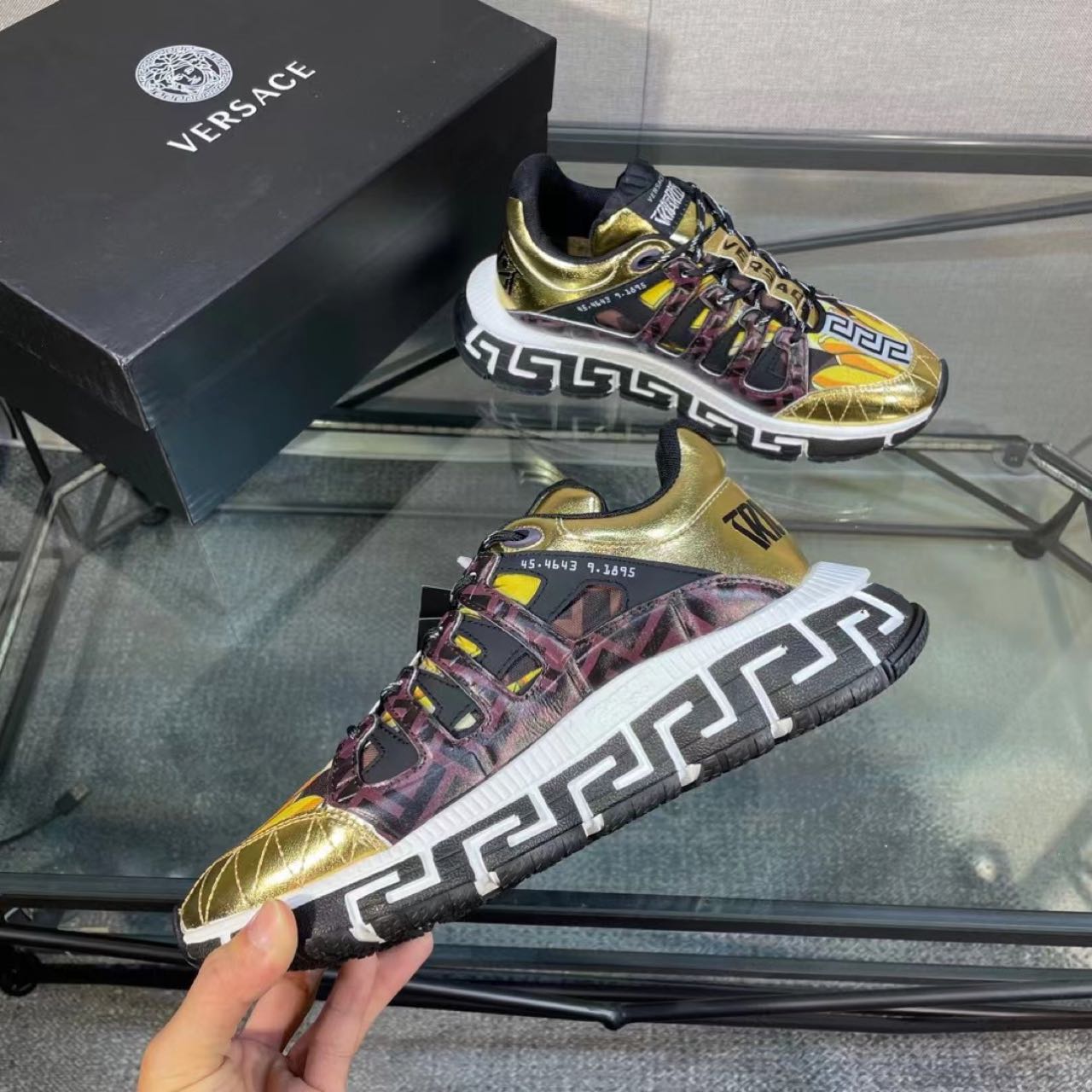 Versace Fendace Trigreca Sneakers - DopestKickz