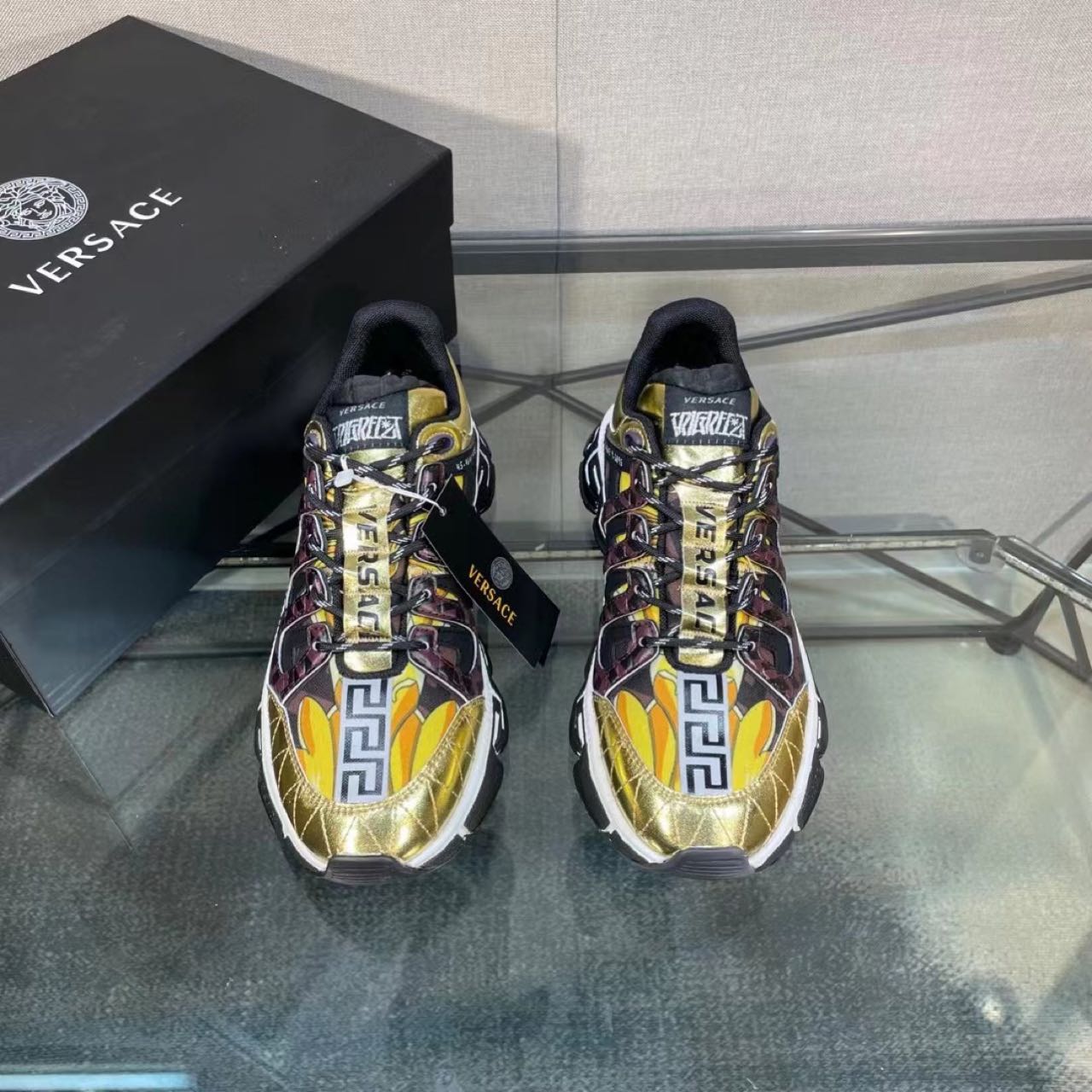 Versace Fendace Trigreca Sneakers - DopestKickz
