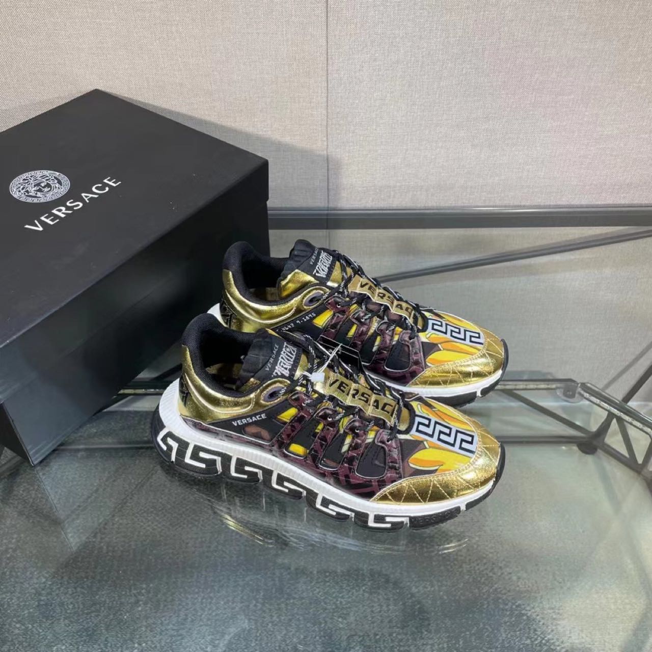 Versace Fendace Trigreca Sneakers - DopestKickz