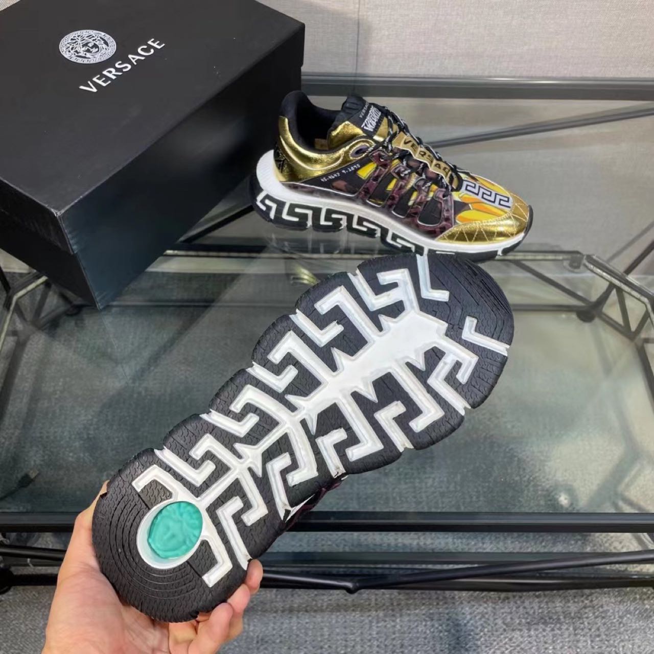 Versace Fendace Trigreca Sneakers - DopestKickz