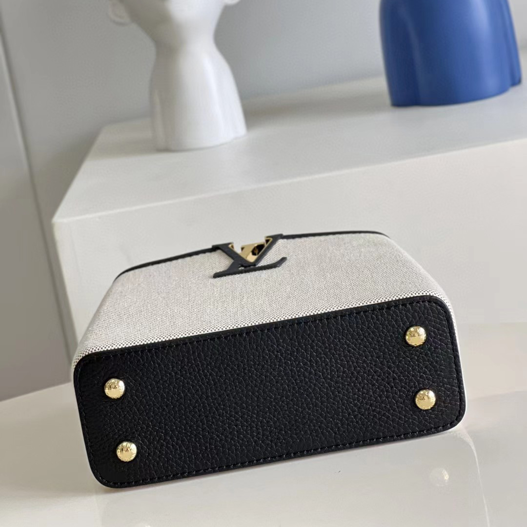 Louis Vuitton Capucines MM Handbag (21-14-8cm)   M59872 - DopestKickz