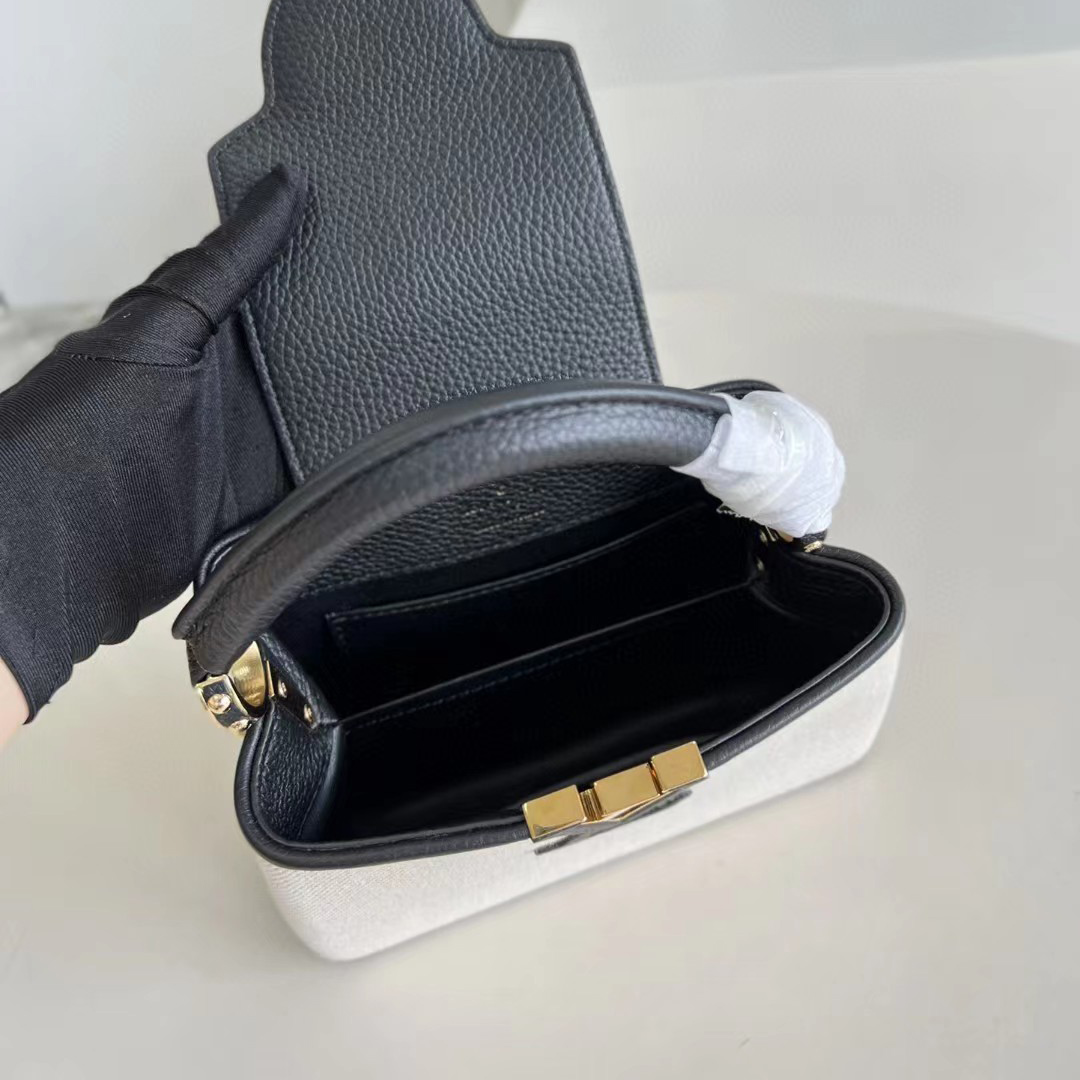 Louis Vuitton Capucines MM Handbag (21-14-8cm)   M59872 - DopestKickz