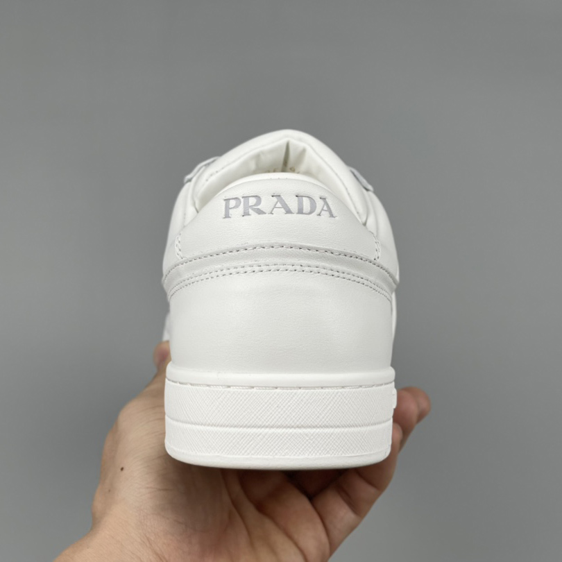 Prada Downtown Leather Sneakers - DopestKickz