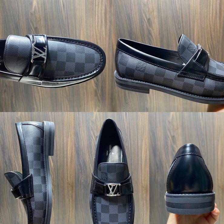 Louis Vuitton Major Loafer(Black) - DopestKickz