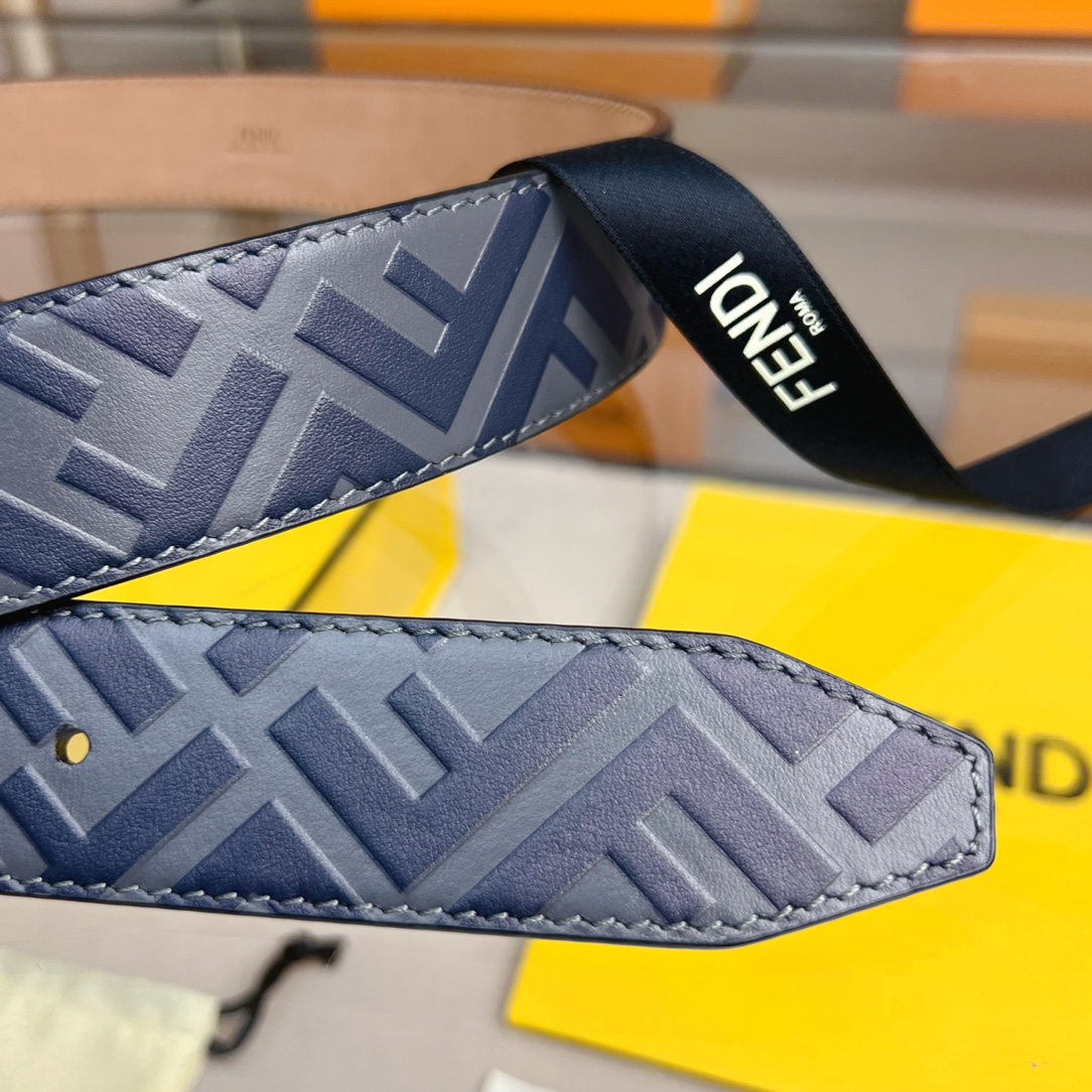 Fendi Leather Belt  - DopestKickz