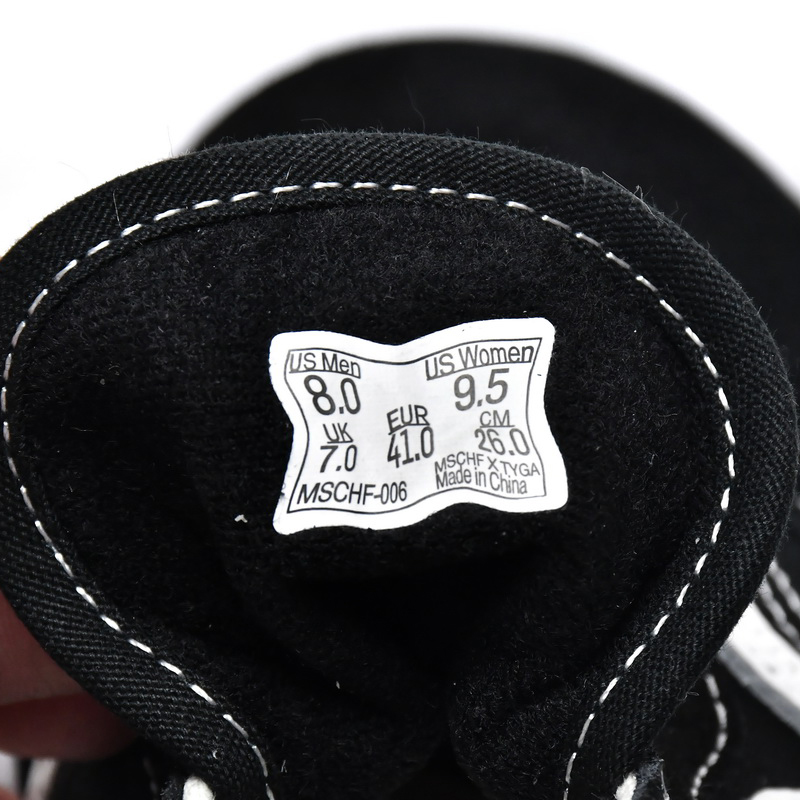 Tyga x Mschf Wavy Baby Black Sneaker   MSCHF-006 - DopestKickz