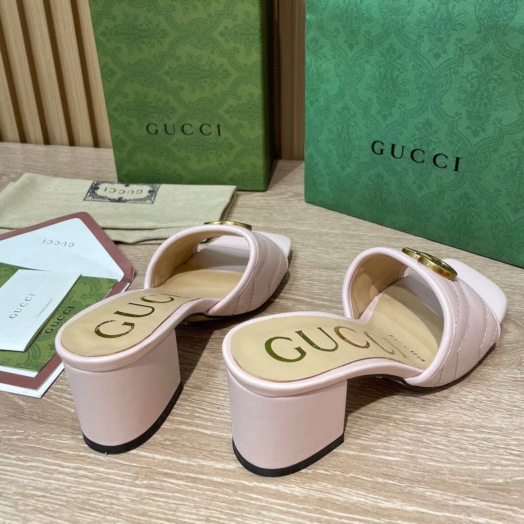 Gucci Women's Double G Slide Sandal  - DopestKickz