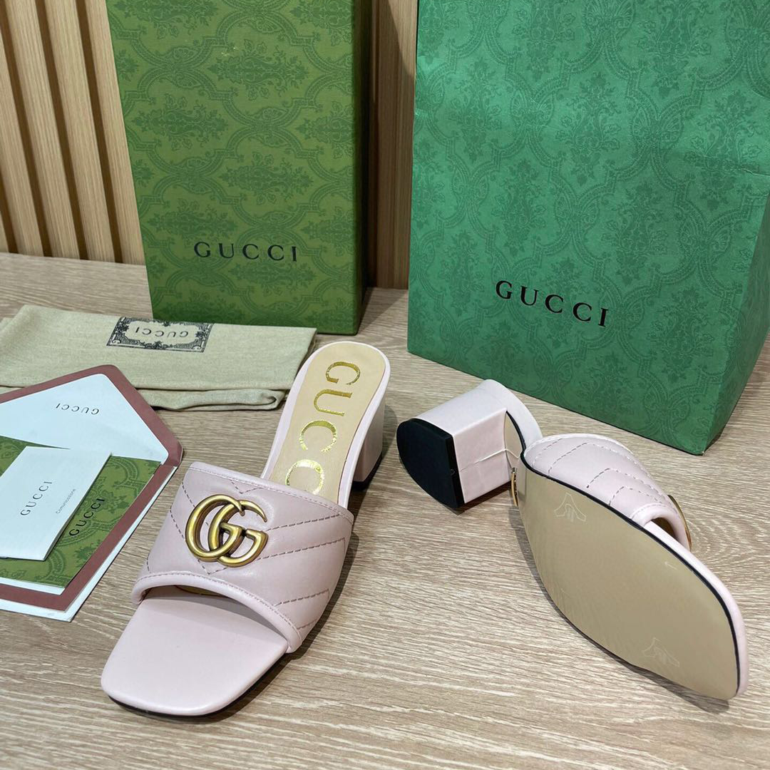 Gucci Women's Double G Slide Sandal  - DopestKickz