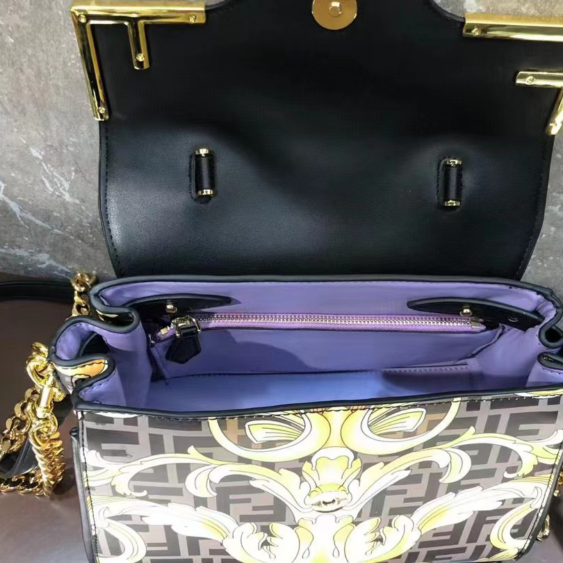 Versace Fendace La Medusa Medium Handbag(25-22-15cm) - DopestKickz