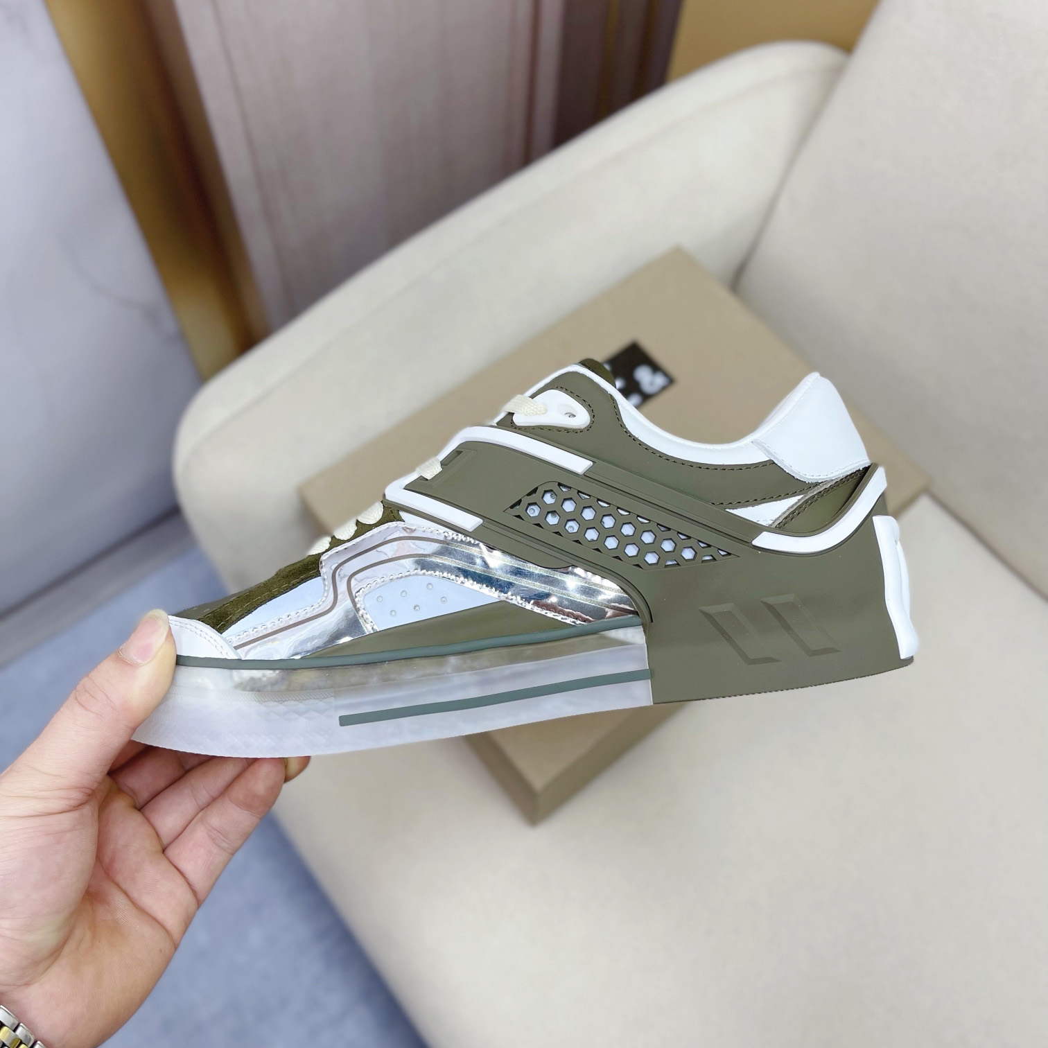 Dolce & Gabbana Calfskin Custom 2.Zero Sneakers - DopestKickz