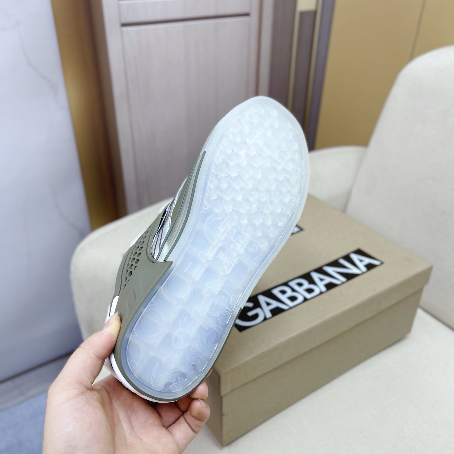 Dolce & Gabbana Calfskin Custom 2.Zero Sneakers - DopestKickz