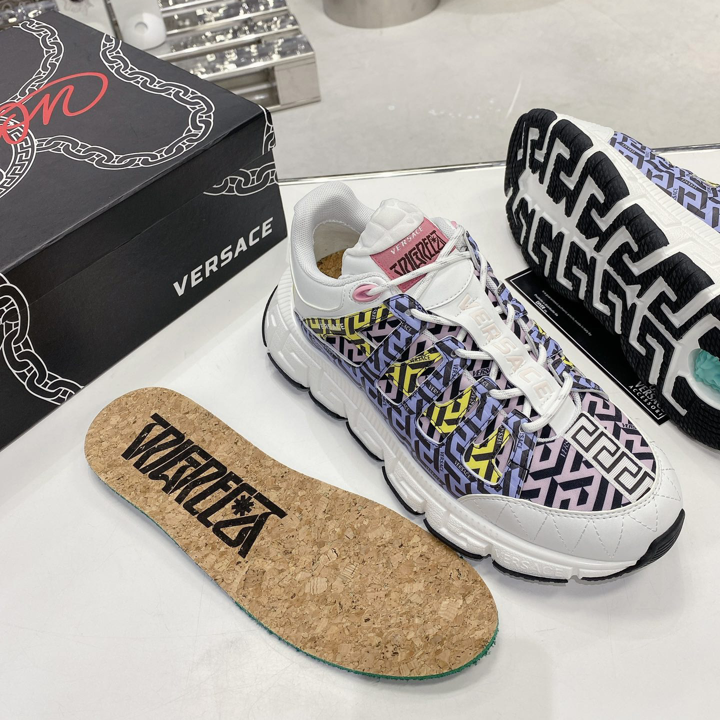 Versace Trigreca Sneakers  - DopestKickz