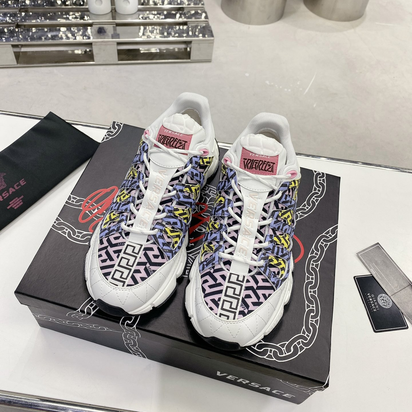 Versace Trigreca Sneakers  - DopestKickz