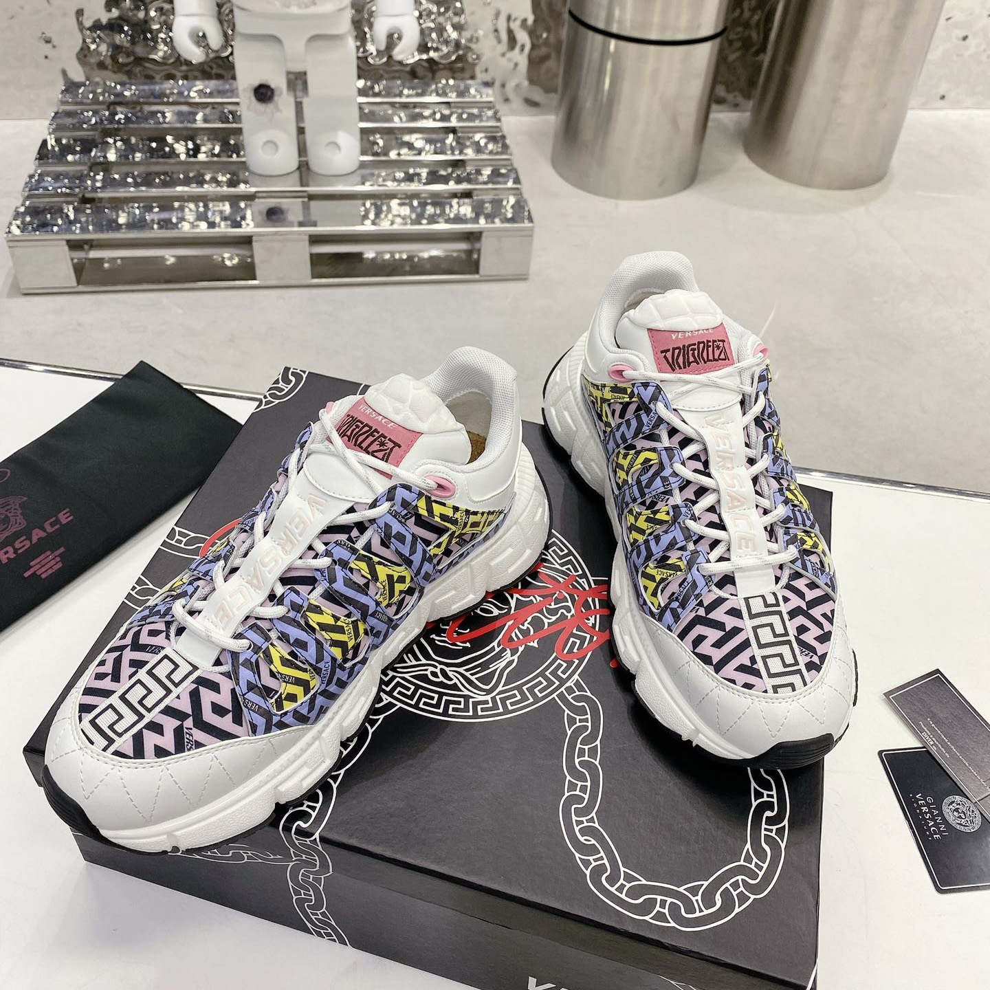 Versace Trigreca Sneakers  - DopestKickz